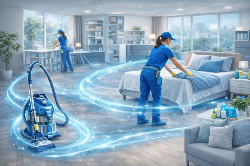 ბინების დალაგება