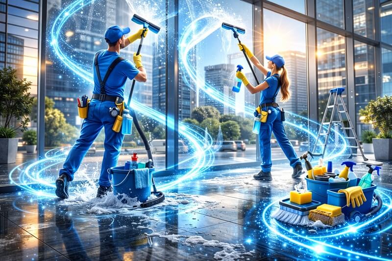 ვიტრაჟების წმენდა